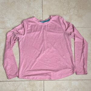 Fabletics Pink Heathered Tee